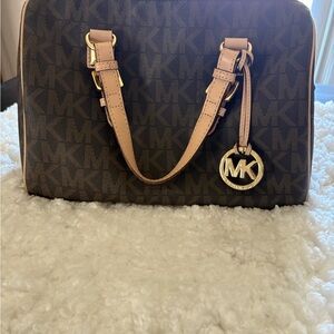 Michael Kors Brown and Tan Women's Bag